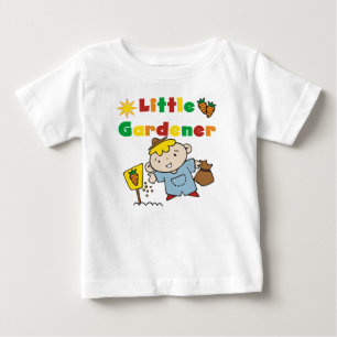 ボーイリトルガーデナーTシャツとギフト ベビーTシャツ