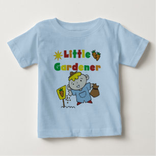 ボーイリトルガーデナーTシャツとギフト ベビーTシャツ