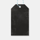 ボーイリトルブーテーマベビーシャワーありがとう ギフトタグ (裏面)