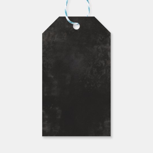 ボーイリトルブーテーマベビーシャワーありがとう ギフトタグ (裏面)