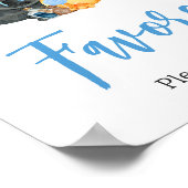 ボーイリトルブー幽霊ベビーシャワーの好意 ポスター (角)