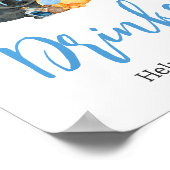 ボーイリトルブー幽霊ベビーシャワードリンク ポスター (角)