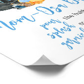 ボーイリトルブー幽霊ベビーシャワーマママオサバー ポスター (角)