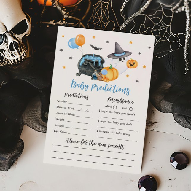ボーイリトルブー幽霊ベビー予測ゲーム (Ghost Halloween Baby Shower Baby Predictions Game)