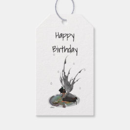 ボーイレインフェアリアージングカエルのギフトラベル ギフトタグ