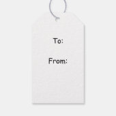 ボーイレインフェアリーとリーフギフトラベル ギフトタグ (裏面)