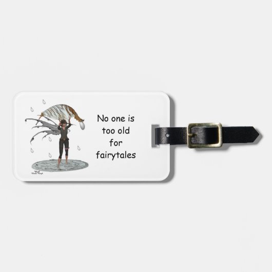 ボーイレインフェアリーとリーフラゲージタグ ラゲッジタグ (正面横)