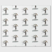 ボーイレインフェアリーとリーフラッピング紙 ラッピングペーパー (フラット)