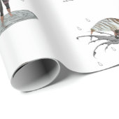 ボーイレインフェアリーとリーフラッピング紙 ラッピングペーパー (ロールコーナー)