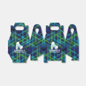 ボーイローラースケートで滑る誕生日パーティー フェイバーボックス (折り畳みなし)