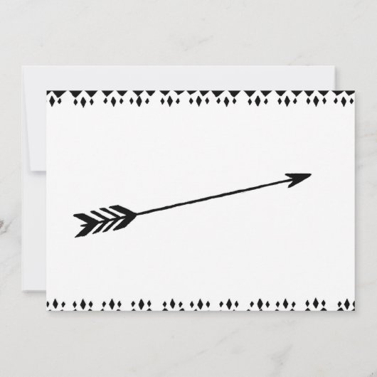 ボーイワイルドワン金ゴールドクラウンキングエスニックファースト誕生日 招待状 (裏面)