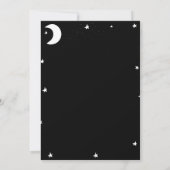 ボーイワン不気味幽霊ファースト誕生日 招待状 (裏面)