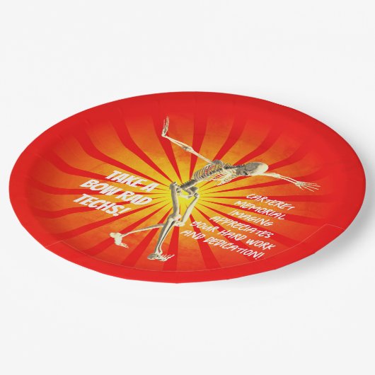 ボーイングスケルトン素晴らしい技術評価 ペーパープレート (アングル)