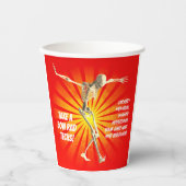 ボーイングスケルトン素晴らしい技術評価 紙コップ (正面)