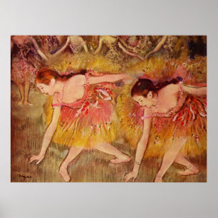ボーイングダンサー – Edgar Degas - 1885 ポスター