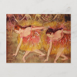 ボーイングダンサー – Edgar Degas - 1885 ポストカード
