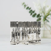 ボーイングチームのはがき ポストカード (スタンド正面)