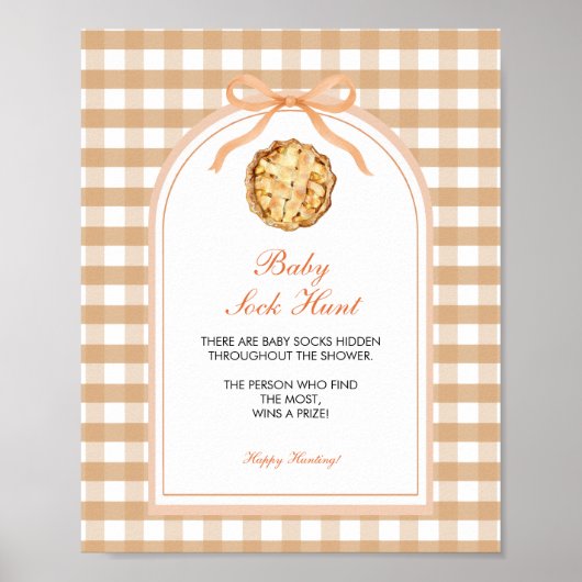 ボーイング私たちの小さなかわいこちゃんパイベビーソックゲーム ポスター (正面)