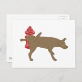 ボーイング・ドッグ ポストカード (正面/裏面)