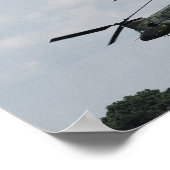 ボーイングCH47チヌーク ポスター (角)