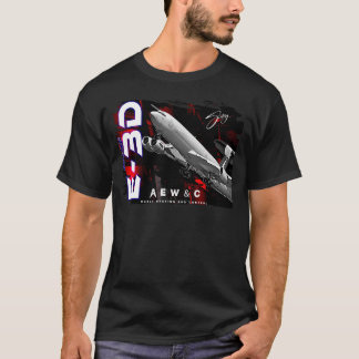 ボーイングE-3セントリーAEW&C航空機 Tシャツ