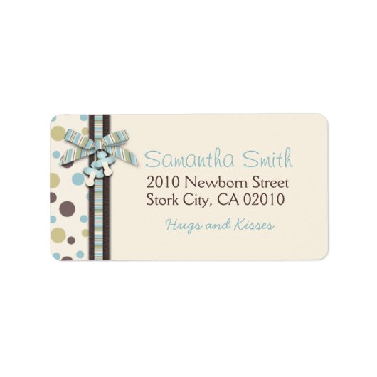 ボーイ住所 シール (正面)