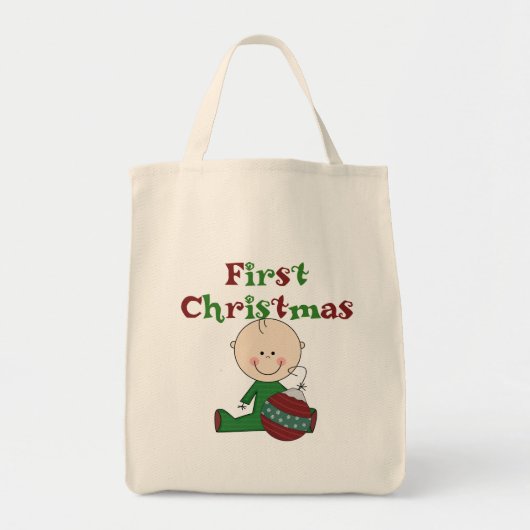 ボーイ初めてのクリスマストートバッグ トートバッグ (正面)