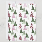 ボーイ小妖精や小人 |キッズクリスマス小妖精や小人さよなら手紙 (裏面)