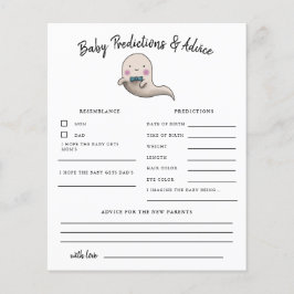 ボーイ幽霊リトルブプレディビジョン&アドバイスカード