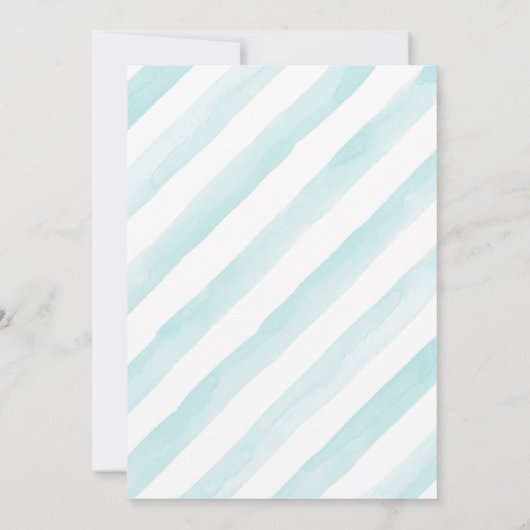 ボーイ忍者空手の誕生日パーティーの招待 招待状 (裏面)