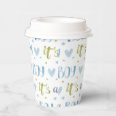ボーイ新生児紙カップ 紙コップ (右)