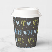 ボーイ新生児紙カップ 紙コップ (右)