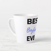 ボーイ最高のアイバーブラック カフェラテマグ (左アングル)