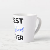 ボーイ最高のアイバーブラック カフェラテマグ (右アングル)