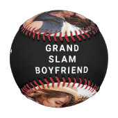 ボーイ最高のフレンドEver Photo Black 野球ボール (正面)