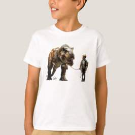 ボーイ歩くTレックスTシャツ Tシャツ