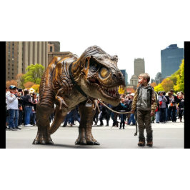 ボーイ歩くTレックスTシャツ Tシャツ