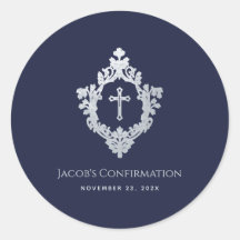 ボーイ確認海軍ブルーヴィンテージ十字紋