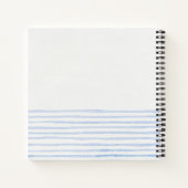 ボーイ航海の誕生日フォトゲストブック ノートブック (裏面)