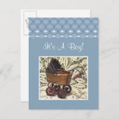 ボーイ葉書だ 案内ポストカード (正面/裏面)