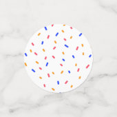 ボーイ誕生日ブルーキャットパーティー装飾 コンフェッティ (スモール正面)