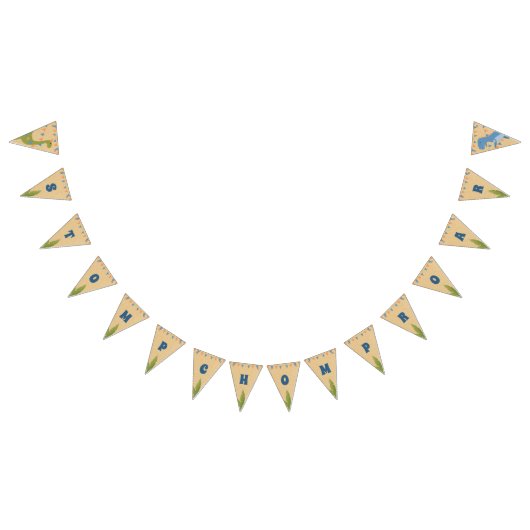 ボーイ誕生日-恐竜のストープパーティーフラグ2 バンティングフラッグ (全)