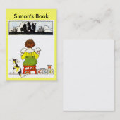 ボーイ読ズブックプレート 名刺 (正面/裏面)