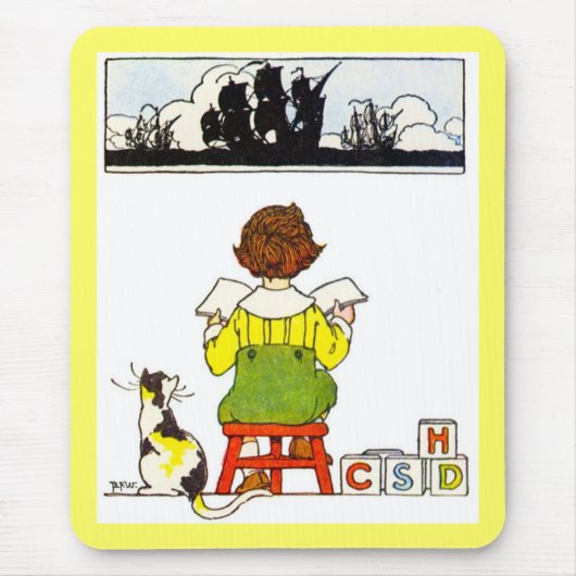 ボーイ読ズ マウスパッド (正面)