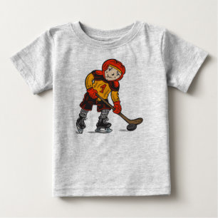 ボーイ遊ホッケー ベビーTシャツ