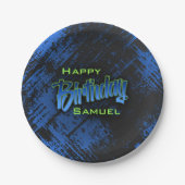 ボーイ10代の誕生日 ペーパープレート (正面)