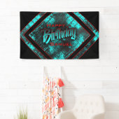 ボーイ10代の誕生日 横断幕 (インサイチュ)