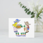 ボーイ&ガールガーデナー ポストカード (スタンド正面)