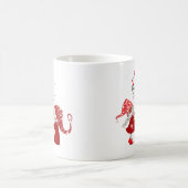 ボーイ&ガールヴァレンティネス格言ハッピーヴァレンティネス文字 コーヒーマグカップ (中央)