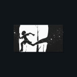 ボーイ キャンバスプリント<br><div class="desc">抽象芸術ランニングボーイのZazzleのプレミアムラップされたキャンバスで、大切な思い出を素晴らしい作品に変える。添加剤を含まない綿とポリのブレンドから作られた私たちのインスタントドライのキャンバスは、長く持続し、フェード耐性のあるプリントを作る。家族の写真、休暇写真、その他の美しい瞬間を追加素晴らしして、あなたの家のための思い出を作る！</div>